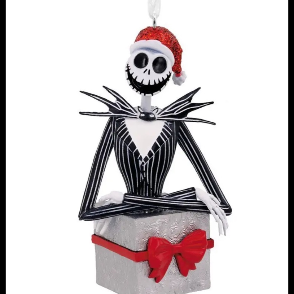 Disney's The Nightmare Before Christmas Jack Skellington Hallmark Ornament NIB